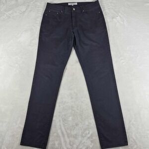 Collars & Co CEO Pants Men's 32x32 Blue Cotton Stretch Preppy Five Pocket Casual